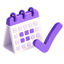 Icon Calendar Check