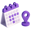 Icon Calendar Location